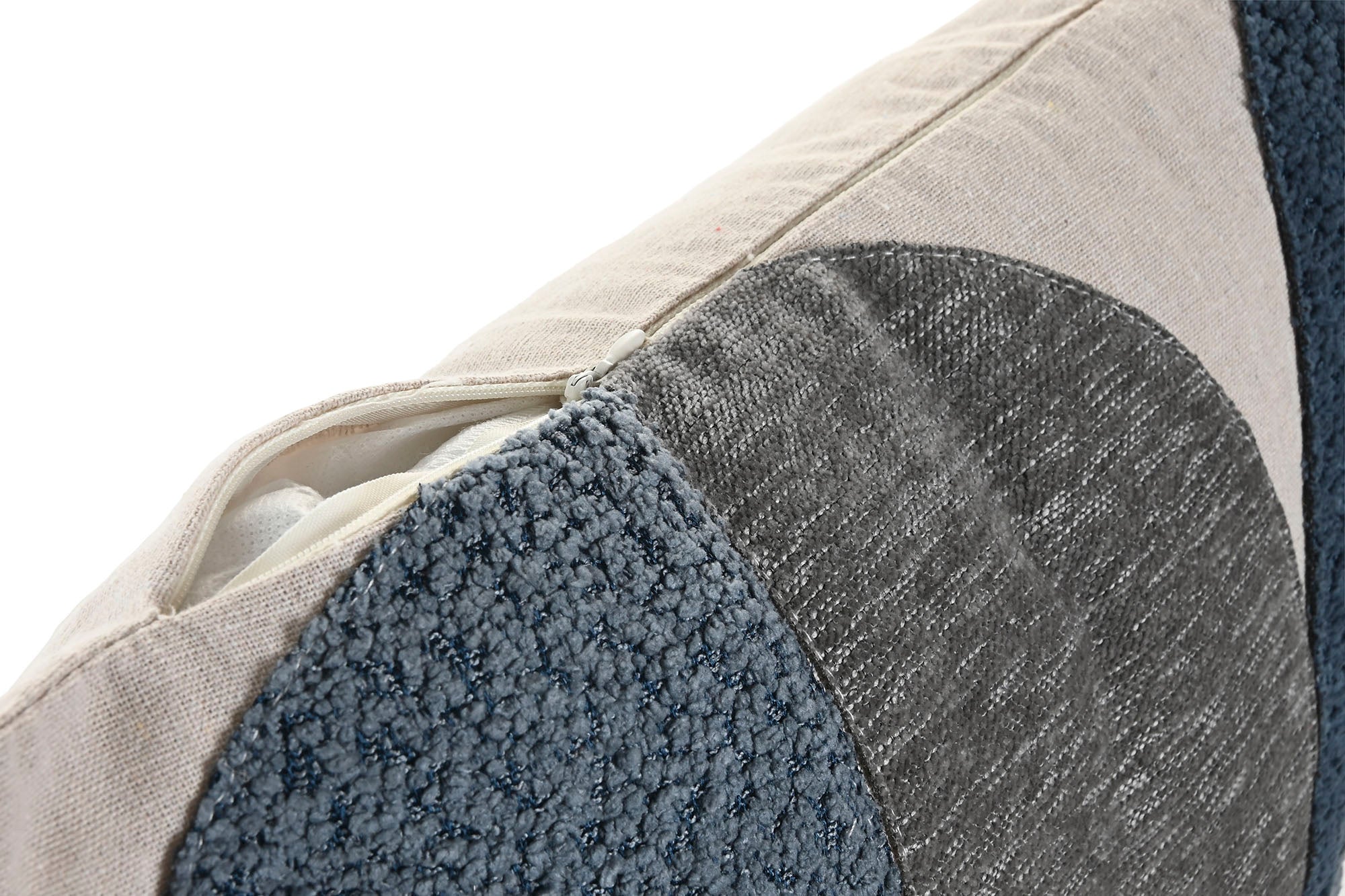 PACK DE 2 COJIN ALGODON POLIESTER 45X45 GRIS