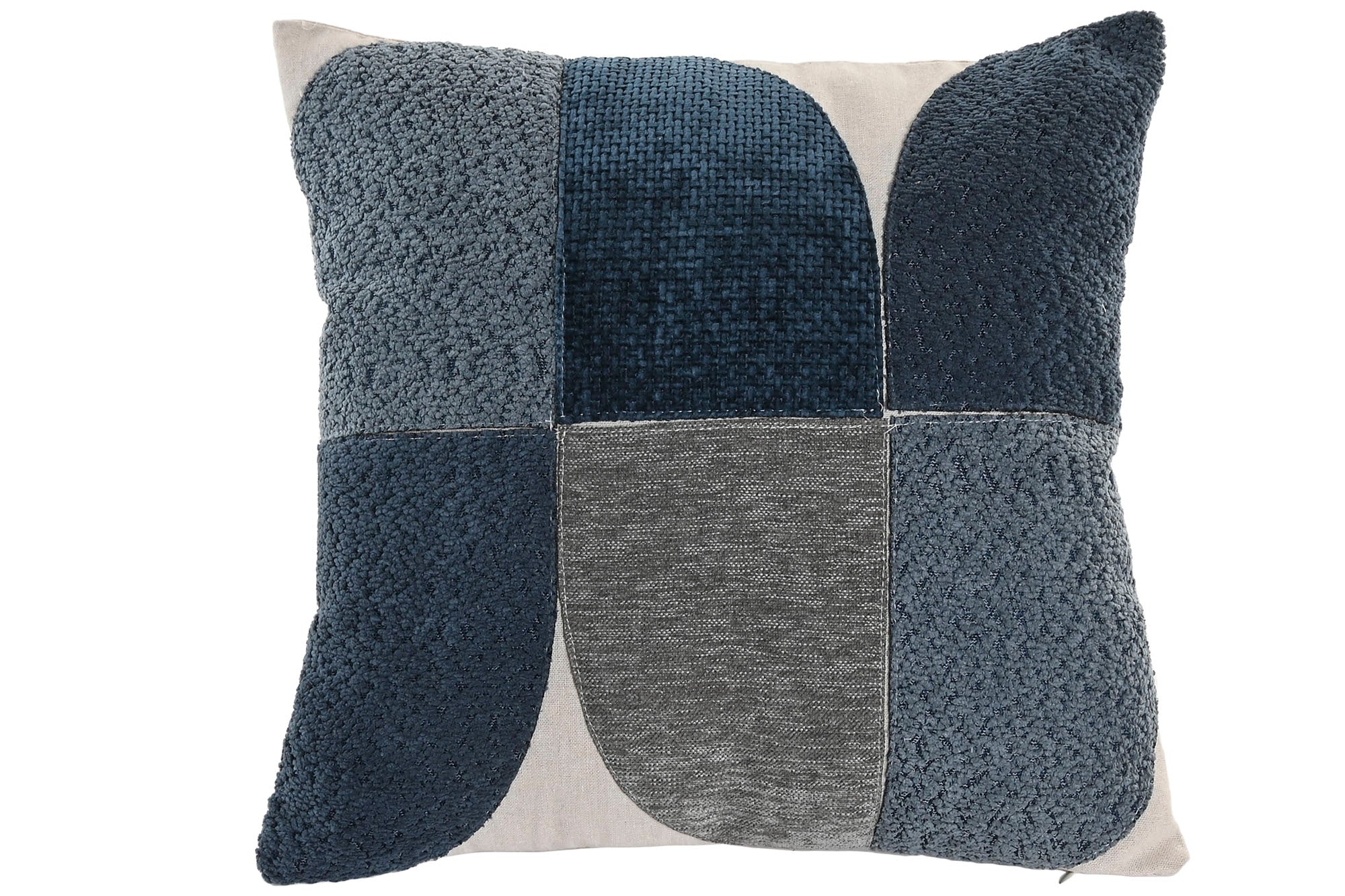 PACK DE 2 COJIN ALGODON POLIESTER 45X45 GRIS